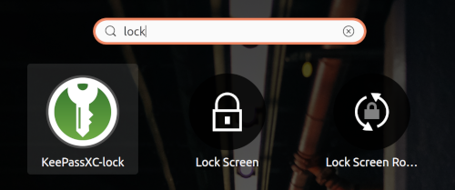 KeepassXC security settings